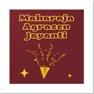 Indian Festivals - Maharaja Agrasen Jayanti Posters and Art
